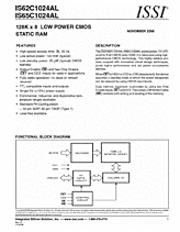 DataSheet IS62C1024AL pdf